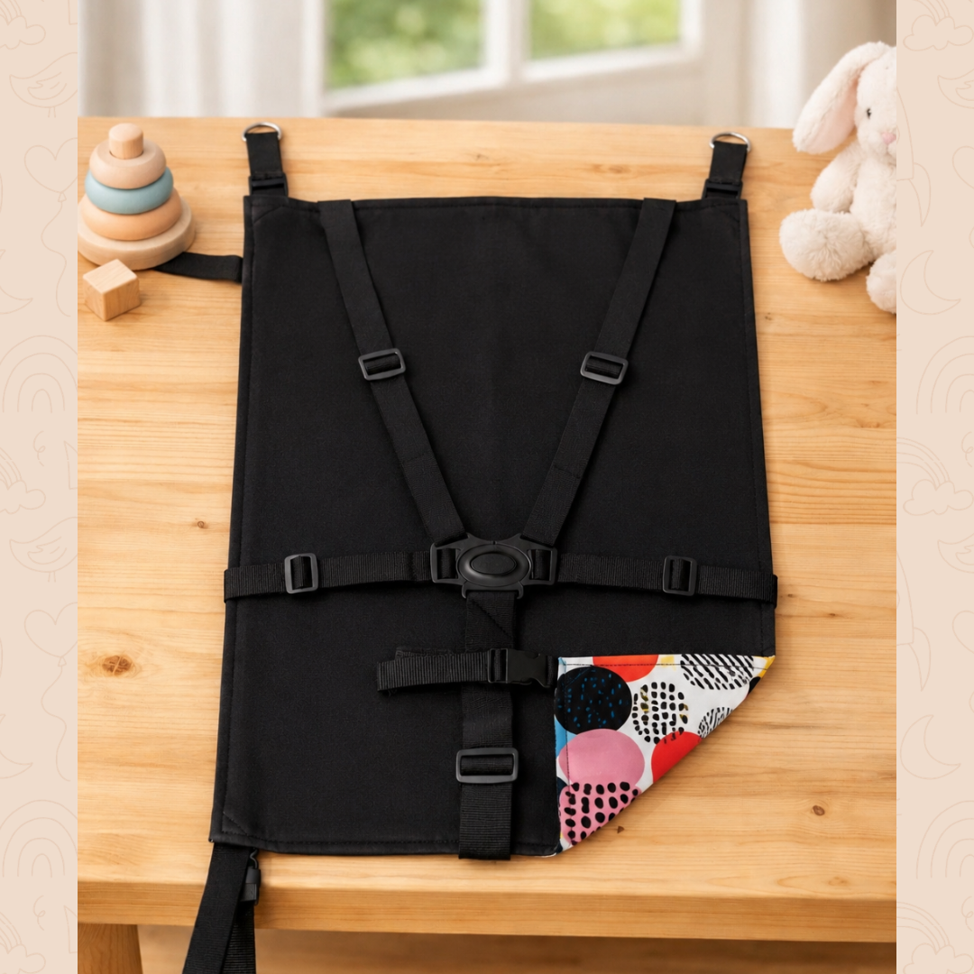Asiento auxiliar para carrito bebé | Universal stroller toddler seat | Hamaca para viaje | Handmade | Colorfull