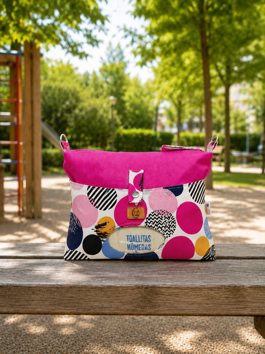 Pack para Carrito de Bebé: Hamaca + Pañalera | Asiento Auxiliar y Bolsa Organizadora | Rosa