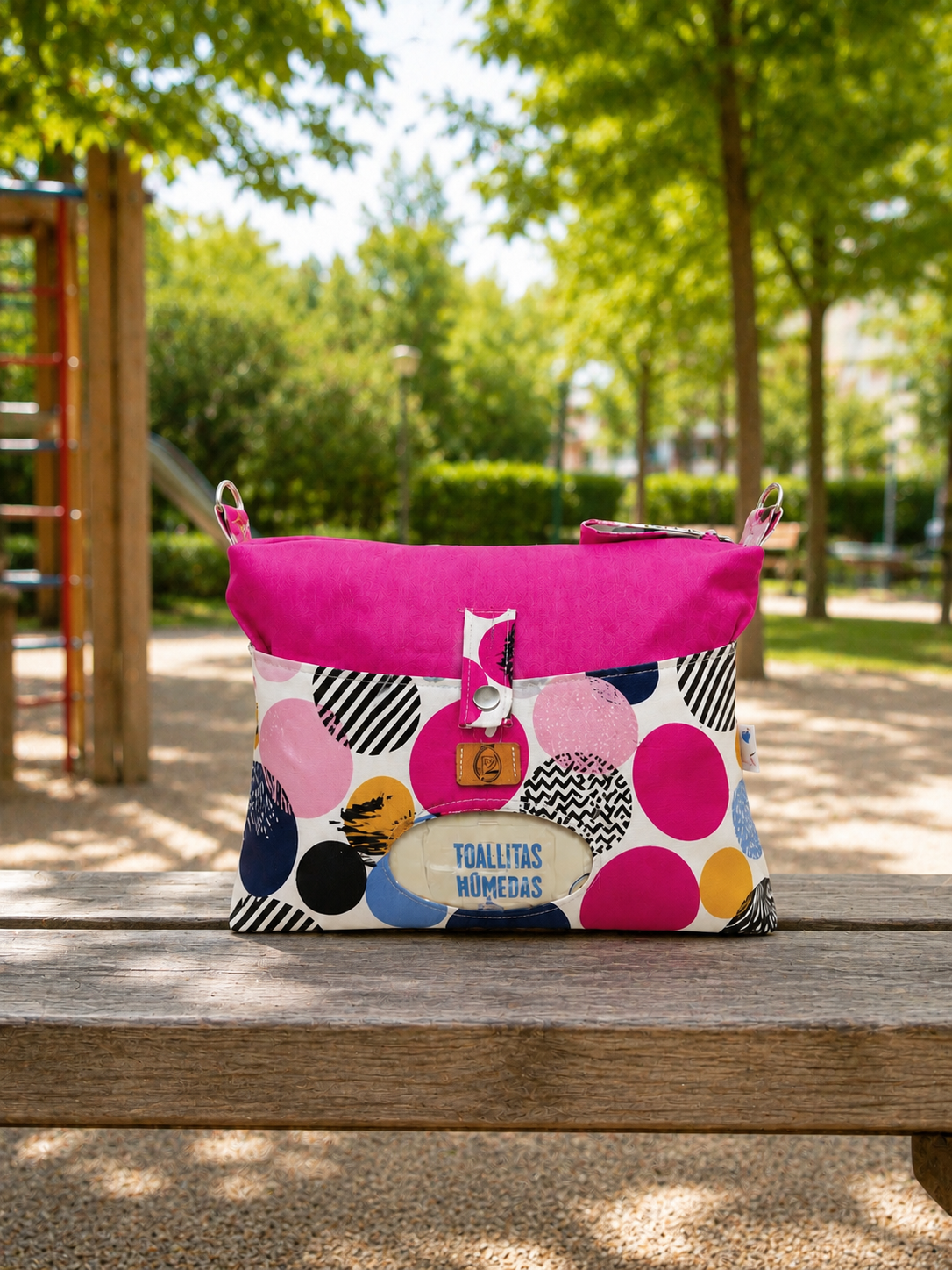 Pack para Carrito de Bebé: Hamaca + Pañalera | Asiento Auxiliar y Bolsa Organizadora | Rosa